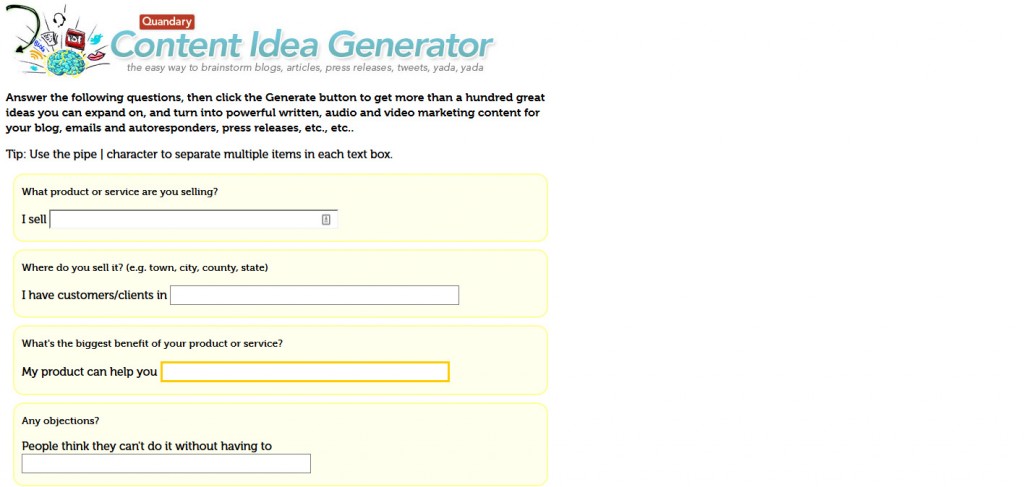 Content-Idea-Generator