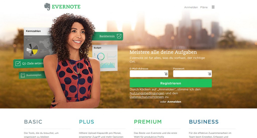 Evernote fürs Content Marketing