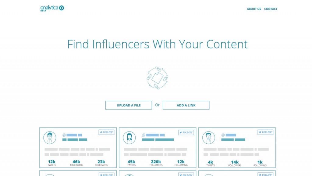 Onalytica Influencer Tool