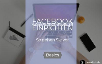 Facebook Werbekonto einrichten