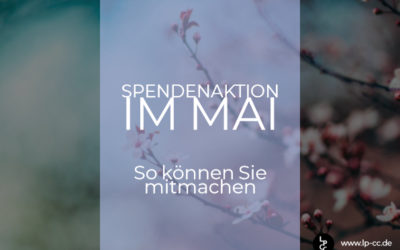 Spendenaktion im Mai