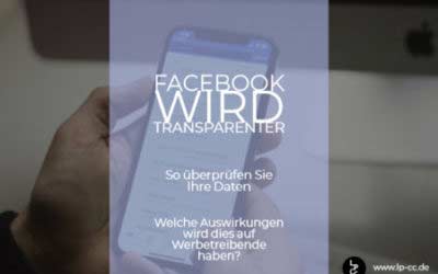 Facebook wird transpartenter